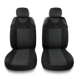 Housses de siège avant universelles pour Alfa Romeo Giulietta (2010-2020) - Auto-Dekor - P-4 - Stylus 1+1