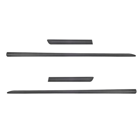 Plaques latérales noires pour Opel Astra IV GTC Hayon (2012-2019) - Rider