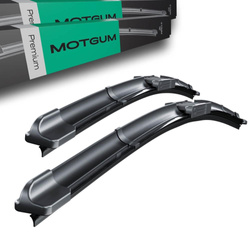 Balais d'essuie-glace de pare-brise pour Honda HR-V I SUV (12.1998-02.2006) - essuie-glace pour lunette avant - kit essuie glaces - Motgum - balais plats Premium