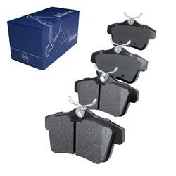 Plaquettes de frein pour Peugeot 3008 I Crossover, SUV (2009-2016) - Tomex - TX 16-60 (essieu arrière)