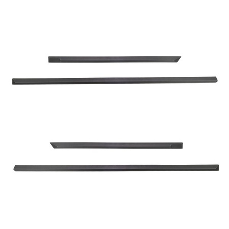 Plaques latérales noires pour Ford Ecosport II SUV (2012-....) - Rider