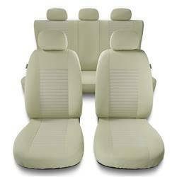 Housses de siège universelles pour Alfa Romeo Giulietta (2010-2020) - housse siege voiture universelles - couverture siege - MC-3 (beige) - Auto-Dekor - Modern