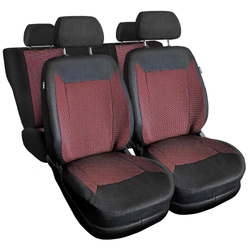 Housses de siège universelles pour Audi Q7 I, II (2005-....) - housse siege voiture universelles - couverture siege conducteur - vert - Auto-Dekor - Elegance 1+2340