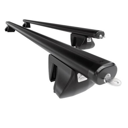 Barres de toit en Aluminium pour Lexus IS mk I Break (1999-2004) - Porte-Bagages de Voiture noir - Amos - Alfa - Aero - rails