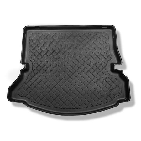 Tapis de coffre pour Renault Grand Scenic IV Monospace (12.2016-09.2022) - bac de coffre - protection de coffre voiture - Aristar - Guardliner - 7 places; 3me rangée abaissée