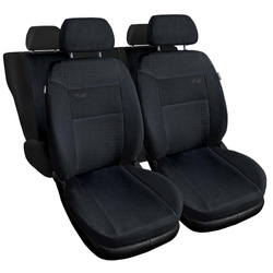Housses de siège universelles pour Audi Q7 I, II (2005-....) - housse siege voiture universelles - couverture siege conducteur - vert - Auto-Dekor - Elegance 1+2800