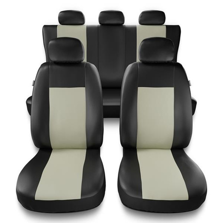 Housses de siège universelles pour Alfa Romeo Giulietta (2010-2020) - housse siege voiture universelles - couverture siege - beige - Auto-Dekor - Comfort